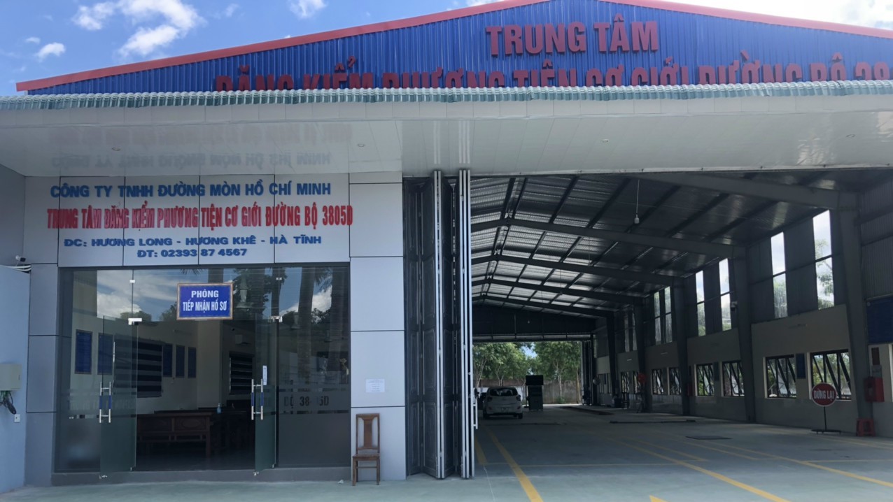 Hà Tĩnh - Trạm sạc Vinfast : Trạm đăng kiểm 3805D